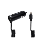 Budi Car Charger With Lightning Cable – M8J186