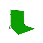 Green Screen Backdrop Camera Background (10'' X 10'')