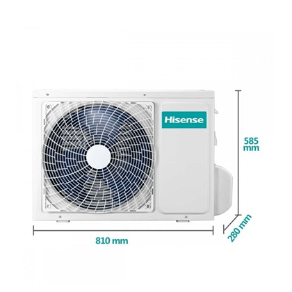 Hisense 2hp Black Mirror Artcool Split Air Condition AS12TFB + Kit Hisense 2hp Black Mirror Artcool Split Air Condition AS12TFB + Kit