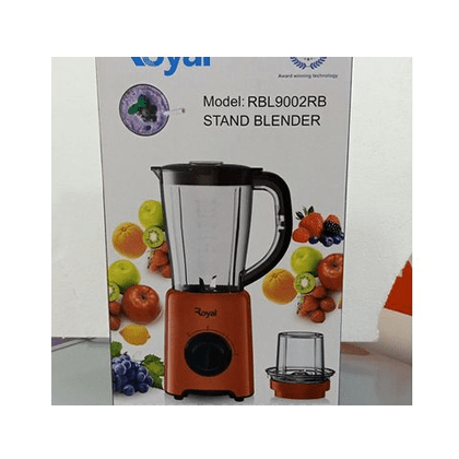 Royal 500W Blender With One Grinder And1.5L Jug With Lock - RBL9002RB RBL9002RB