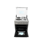 Scanfrost 50x50cm 2 Gas + 2 Hot Plate Gas Cooker - CK5222NG