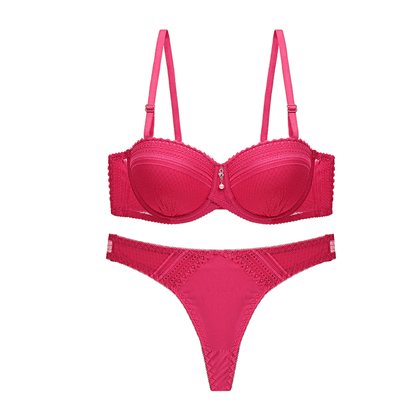 New Design Women's sexy thong bra & Panty set - Red New Design Women's sexy thong bra & Panty set - Red