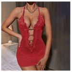 Women's Sexy Sling Lingerie Nightdress + Pant