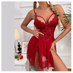 Women's Sexy Sling Lingerie Nightdress + Pant