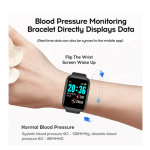 Y68 Bluetooth D20 Heart Rate Android Smart Wristwatch - On Wrist