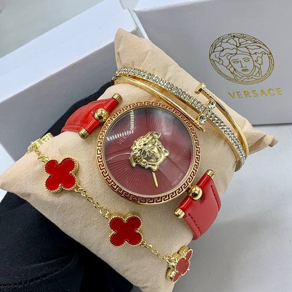 versace n Elegant Women Versace Wristwatch Set