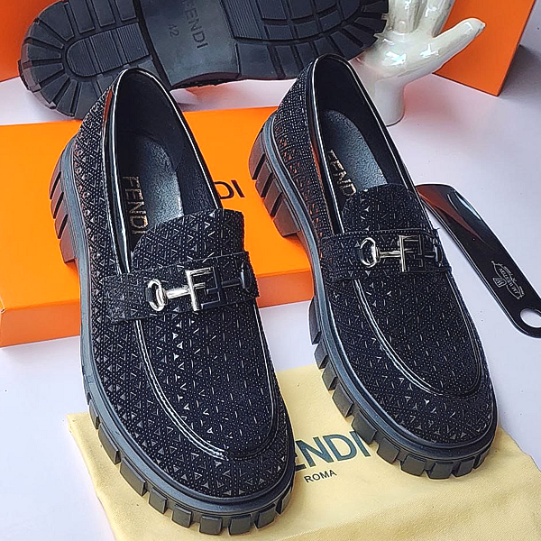 Fendi Fendi High Quality Luxury Classic Men's Shoe