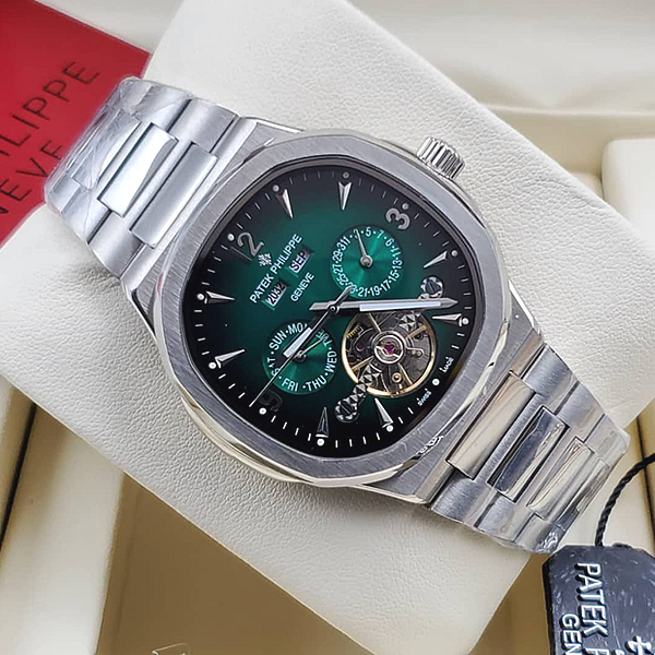 patek z Patek Philippe Luxury Chronograph Wristwatch