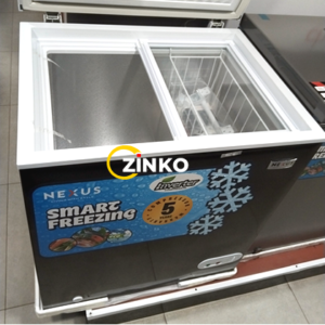 Nexus NX-160HEI Metallic Grey Freezer with Voltage Regulator