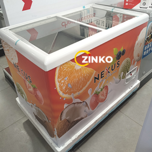 Nexus Commercial Display Chest Freezer