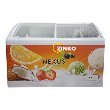 Nexus NX355Q-TF chest freezer Nexus NX355Q-TF Glass Top Display Freezer