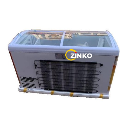 display chest freezer for shop Nexus 355L Showcase Chest Freezer for Business