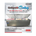 Nexus 1200L Energy Saving Freezer