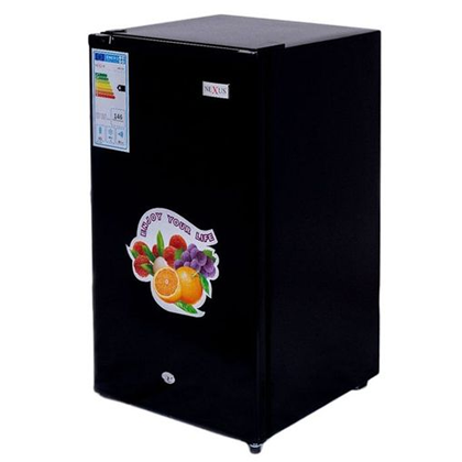 Nexus NX-125 fridge Nexus NX-125 Black Single Door Fridge
